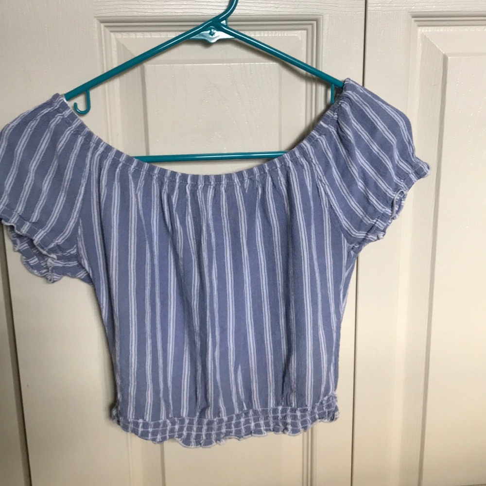 Hollister off the shoulder shirt